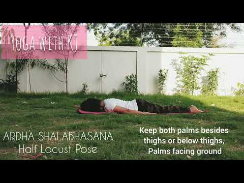 ARDHA SHALABHASANA | SCIATICA | LUMBAR SPONDYLOSIS