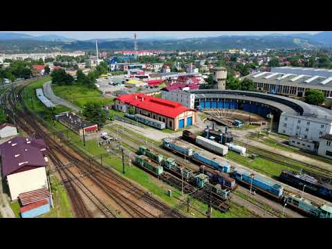 Stacja Nowy Sącz, lokomotywownia PKP Cargo i Newag