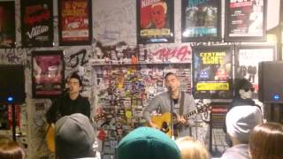 Anti-Flag - Fabled World (acoustic set hamburg)
