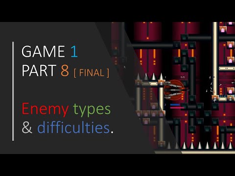 C SFML Simple 2D Games GAME 1 PART 8 FINAL Enemy types difficulties