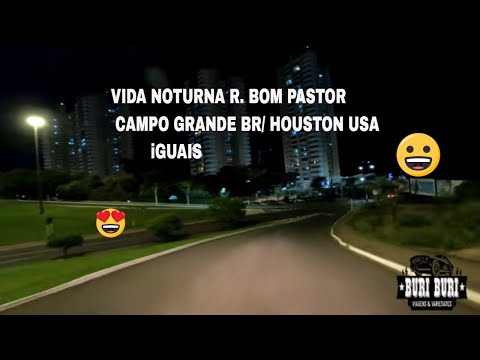 4K TURNING THE NIGHT IN THE CITY   CAMPO GRANDE   MATO GROSSO DO SUL   BRAZIL