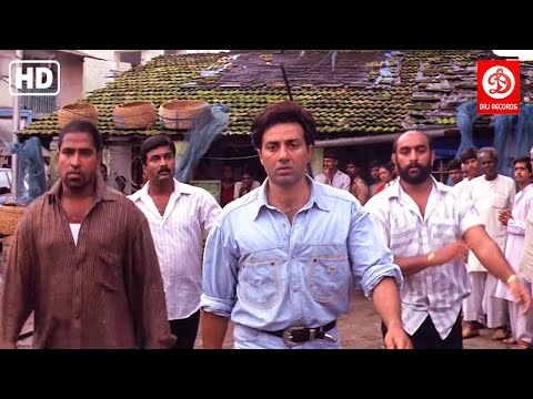सनी देओल मूवी के जबरदस्त एक्शन सीन्स - Sunny Deol action scenes - Ziddi Action Drama Hindi Movie