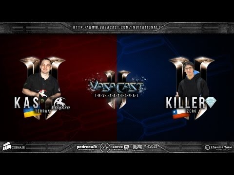 Vasacast Invitational (ENG) Day 1 - BO16 - EmpireKas vs cKilleR - 1°Game