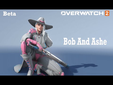 Overwatch 2 Beta Bob and Ashe Interactions #overwatch #overwatch2