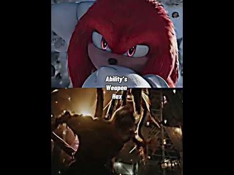 Knuckles ( Live Action ) Vs Carnage ( Live Action )