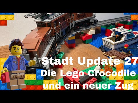Lego Stadt Update 27/ Die Lego Crocodile und ein neuer Zug