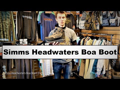 Produktguide: Simms Headwaters Boa Boot (Felt)