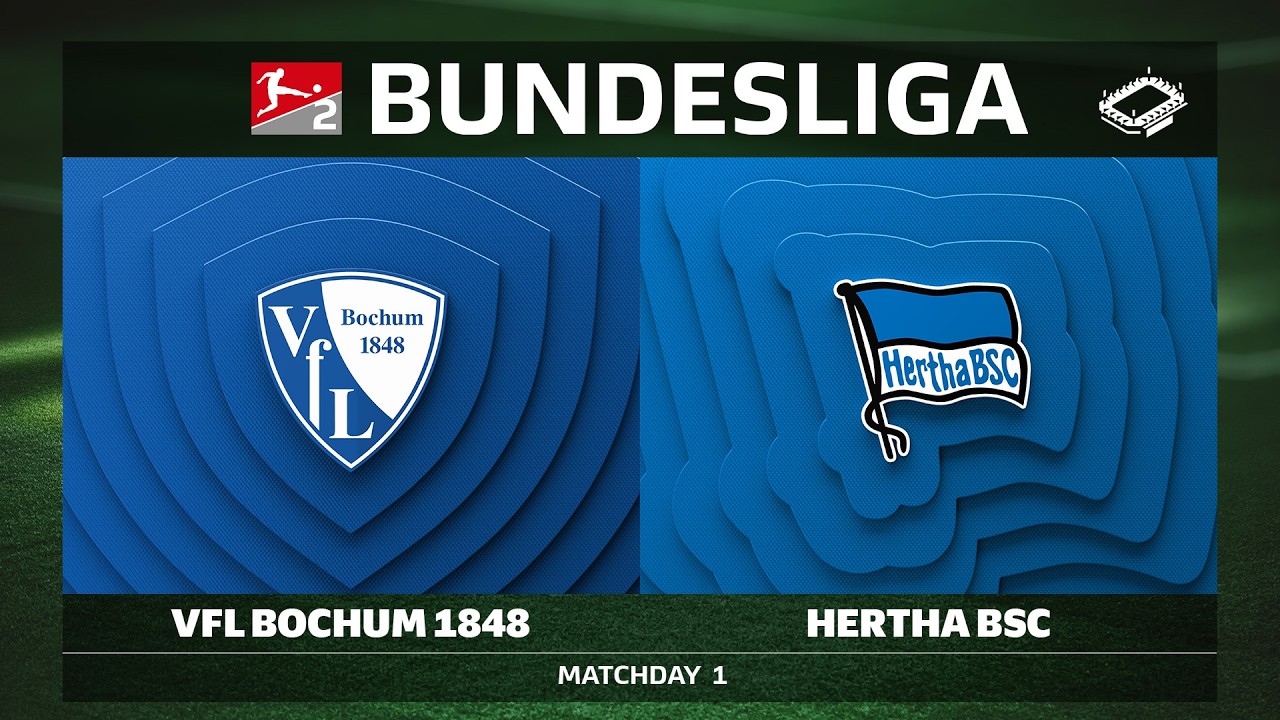 VfL Bochum 1848 vs. Hertha BSC | Matchday 1 - Bundesliga 2 2026/27
