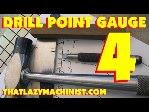 DRILL POINT GAUGE PROJECT #4 producing the graduated scale accurately using only basic hand tools