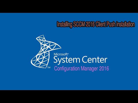 Installing SCCM 2016 Client