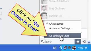 How do i go online for chatting on Facebook | How to get online in Facebook