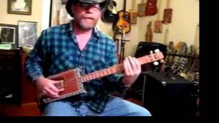 Bluesboy Jag Cigar Box Guitar & Bass Combo 2 guitars in One