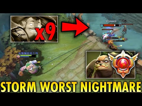 How to beat Storm mid in God Mode - 100% Toying Storm Spirit Worst Nightmare!!