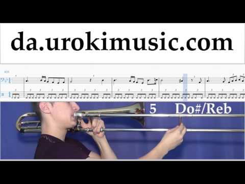 Lær At Spille Basun Schubert - Ave Maria Uddannelse Metode Del 2 um-b246