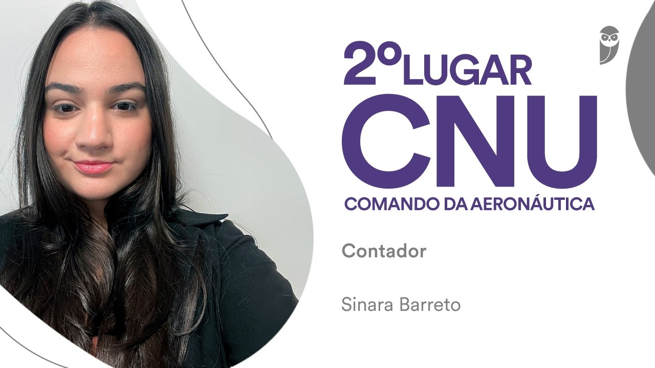 Comando da Aeronáutica: Conheça Sinara Barreto, aprovada em 2º lugar para o cargo de Contador