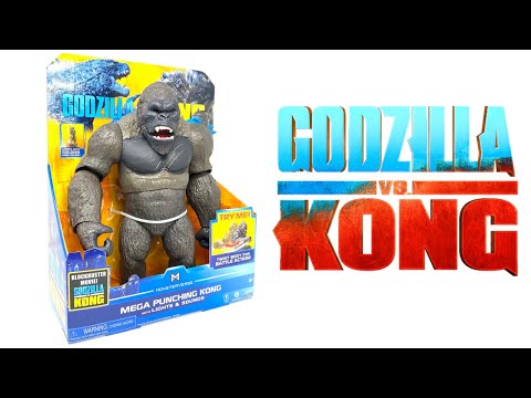Godzilla Vs Kong (2021) Electronic MEGA PUNCHING KONG With Lights & Sounds Review