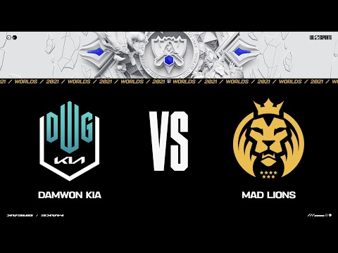 DK vs. MAD | Worlds Quarterfinals Day 3 | DWG KIA vs. MAD Lions | Game 3 (2021)