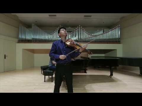 Sibelius violin concerto Op 47 Mov 1，Played by Bai Yunfei