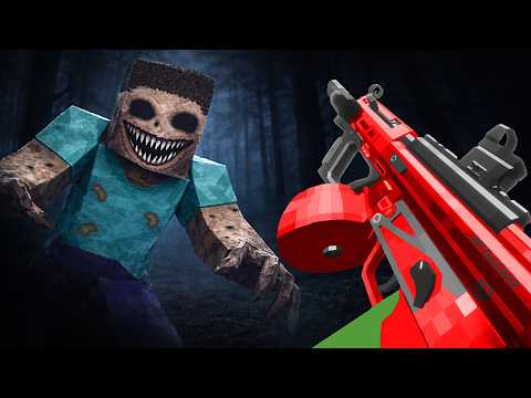 Hunting Every Minecraft Dweller Mod With Guns