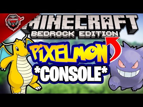 How to Install *PIXELMON* on Minecraft Bedrock Edition 2024 | (PS5,XBOX,PE,PS4)