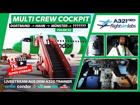 👨‍✈️ 100% REALISMUS! - Im A320 Multi-Crew-Cockpit durch Deutschland | VATSIM MEGA EVENTS | MSFS24