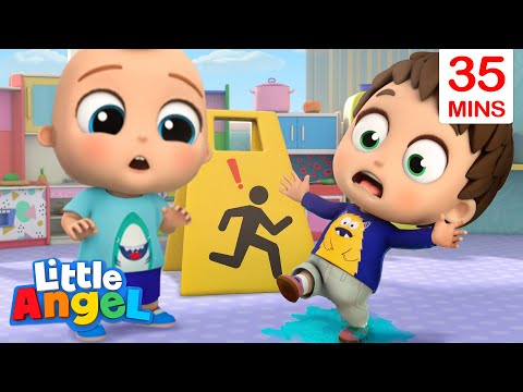 Watch Out For Dangers At Daycare + More Little Angel Kids Songs & Nursery Rhymes