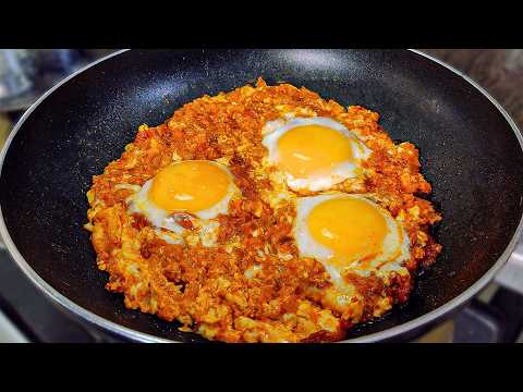 Onion eggs breakfast! It's so delicious that you want to cook everyday!