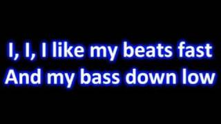 Dev Ft. The Cataracs - Bass Down Low [Lyrics On Screen]