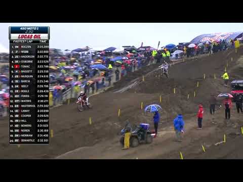 2019 Hangtown Motocross - 450 Moto 1 Battle for 2nd