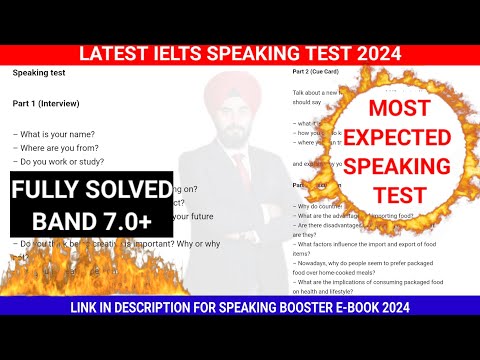 JUNE 2024 LATEST IELTS SPEAKING TEST FULLY SOLVED WITH RAMANDEEP SINGH