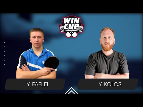 12:00 Yevhenii Faflei - Yurii Kolos West 1 WIN CUP 08.09.2024 | Table Tennis WINCUP