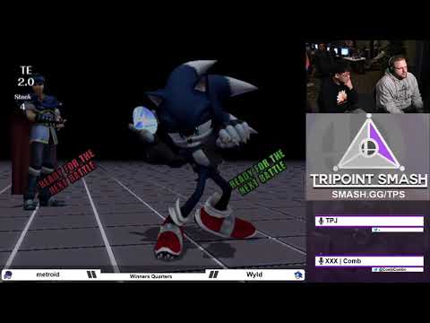 metroid (Marth) vs Wyld (Sonic) - Tripoint Smash 42 PM Winners Quarters