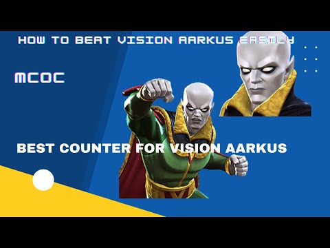 MCOC How To Beat Vision Aarkus Easily | Best Counter For Vision Aarkus |Marvel Contest of Champions