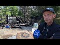 Kinderen ontsnappen aan brand Schiedamse tuinhuisjes