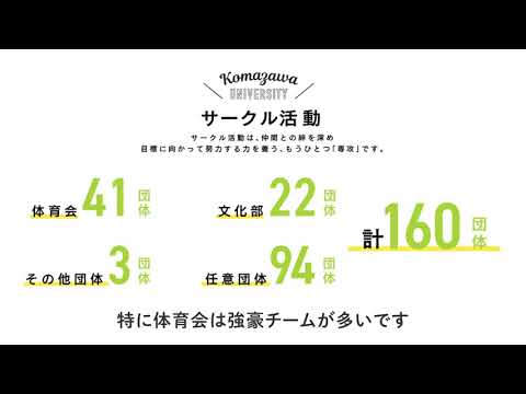 英米文学科 駒澤大学 オンライン大学紹介　Topic05「キャンパスライフ」