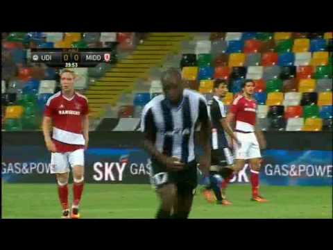 UDINESE TV - La sintesi di Udinese-Middlesbrough 0-0