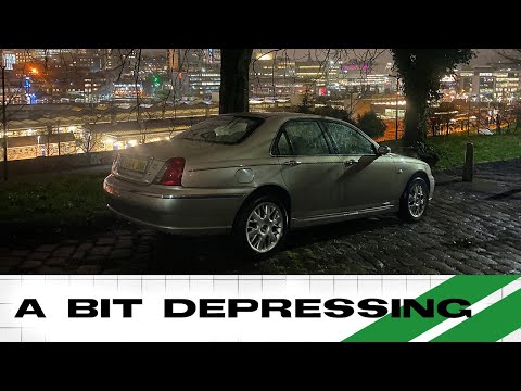 There is NOTHING AFTER the Rover 75 - Modern Cars Are Depressing - Rover 75 POV Night Drive
