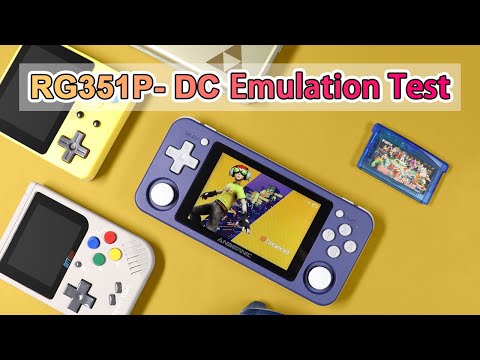 RG351P Gameplay- Dreamcast(DC) Emulation Test
