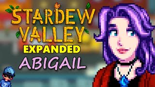 Stardew Valley Expanded - Abigail's 12 Heart Event