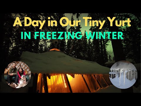 Experience Yurt Living for a Day in Freezing Winter