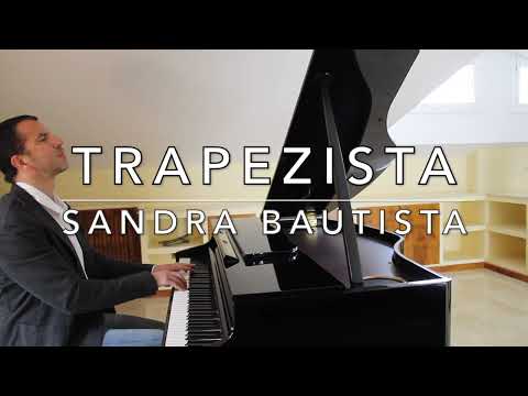 Trapezista - Sandra Bautista - Piano cover  de Jesús Acebedo (amb lletra en pantalla)