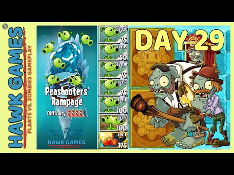 Plants vs Zombies 2 Peashooters' Rampage Frostbite Caves 29