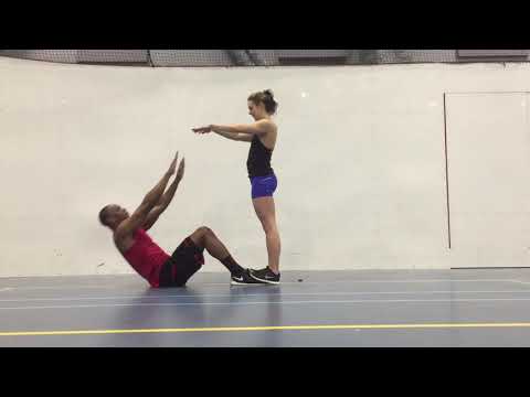 Crazy Effective Partner Abs Workout