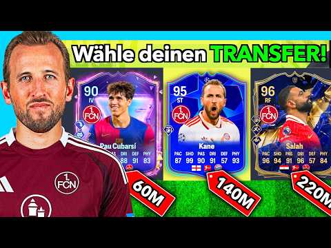 1. FC NÜRNBERG Karriere - ABER ein FUT DRAFT bestimmt meine TRANSFERS! 👀🚀