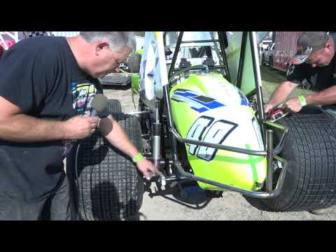 Darryl Ruggles shows me what spacers do in Sprint Cars Sep 4 2021