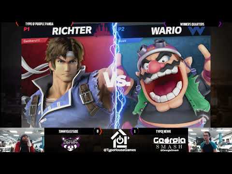 Typo Friday 9/20/19 - TimmyEastside(RIchter/Ike) VS Newk(Wario) - Winners Quarters