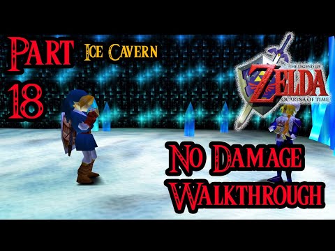 Zelda Ocarina of Time 100% Walkthrough Widescreen HD Part 18 - Ice Cavern - Serenade of Water