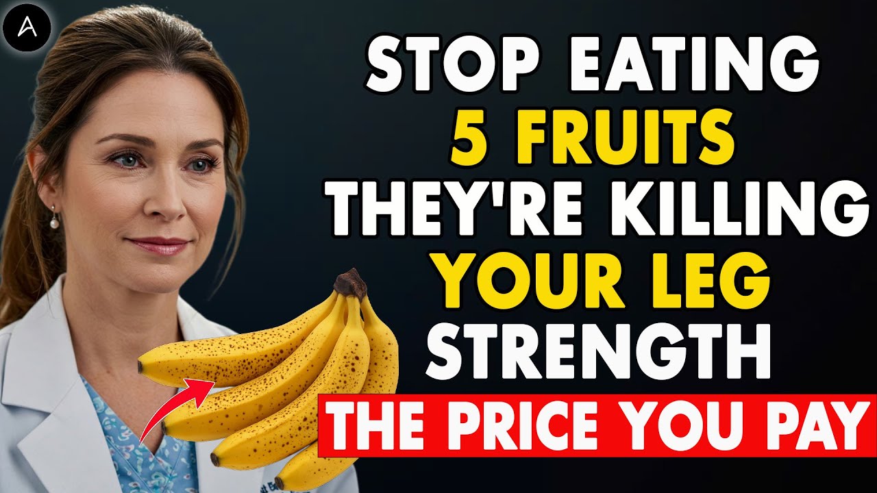 Seniors, Stop Eating 5 Worst Fruits - They Are Destroying Your Leg Strength | Senior Health Tips