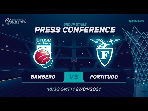 Brose Bamberg v Fortitudo Bologna - Press Conference |  Basketball Champions League