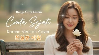 Download lagu Cinta Sejati (진실한 사랑) | Korean Version OST Cover   Lirik Video by Jinwoo & Hana mp3